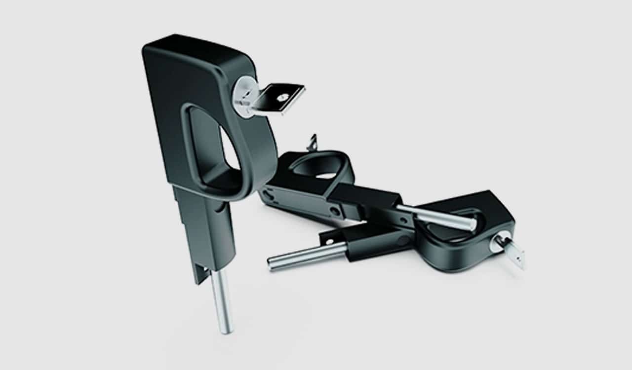 Serrure à clé à ancrage Rénoval Abris